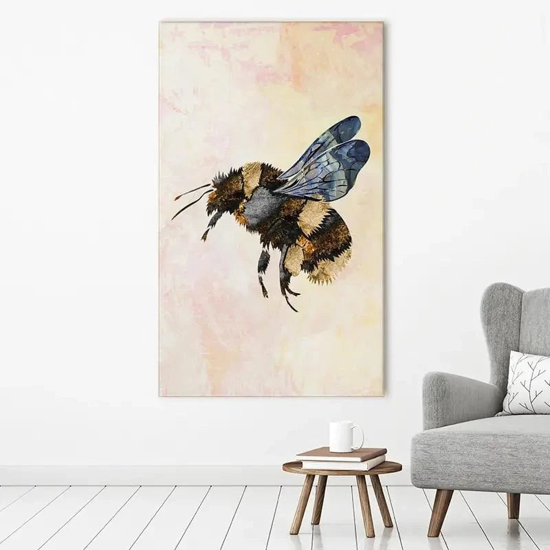 Bee-Kind Canvas Print Bee-Kind Canvas Print wall art product Sarah Manovski