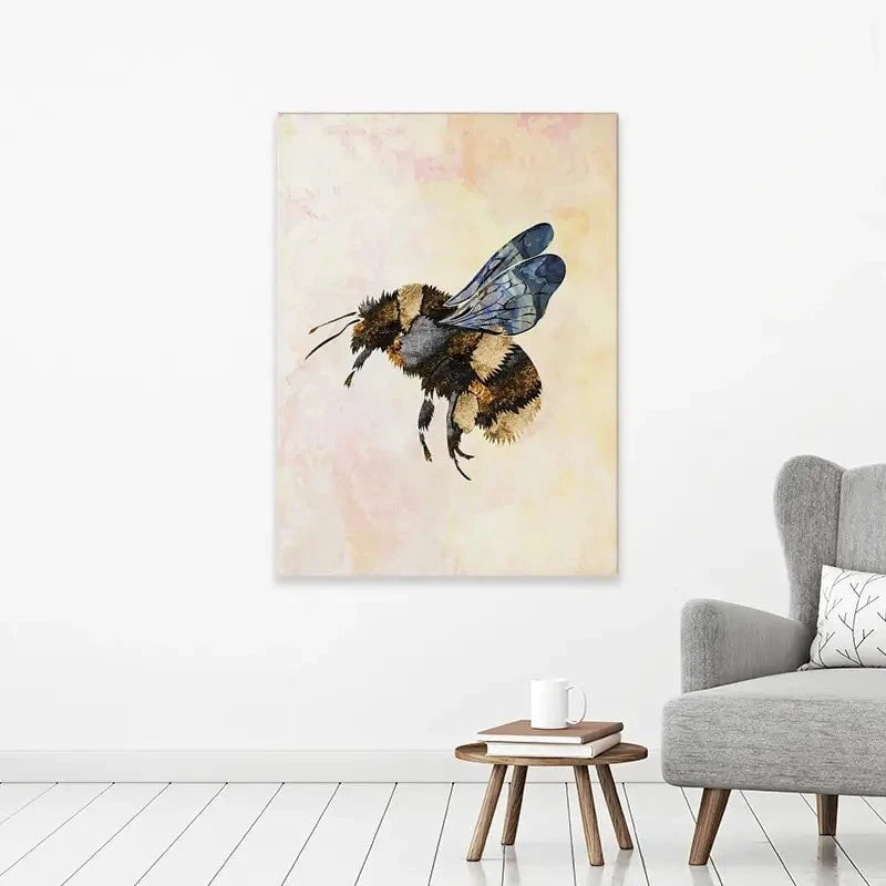 Bee-Kind Canvas Print Bee-Kind Canvas Print wall art product Sarah Manovski