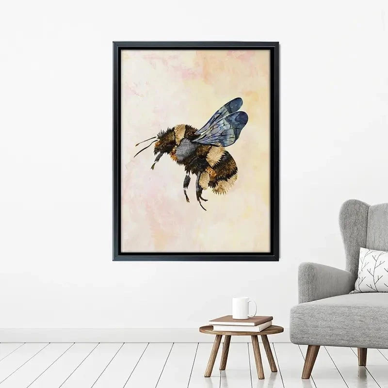Bee-Kind Canvas Print Bee-Kind Canvas Print wall art product Sarah Manovski