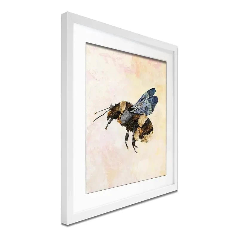Bee-Kind Framed Art Print Bee-Kind Framed Art Print wall art product Sarah Manovski