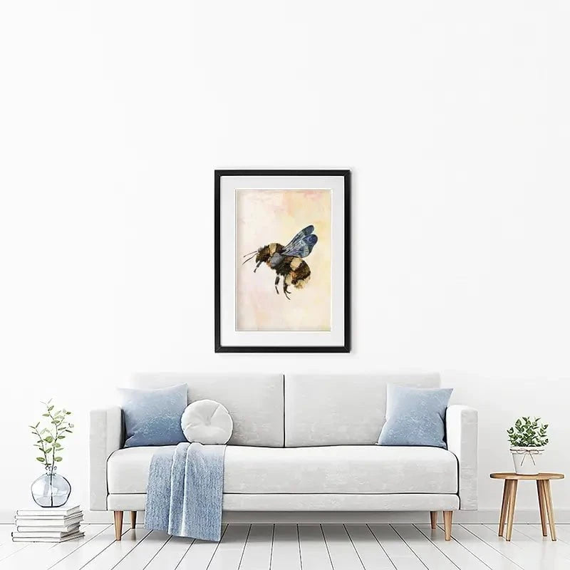 Bee-Kind Framed Art Print Bee-Kind Framed Art Print wall art product Sarah Manovski