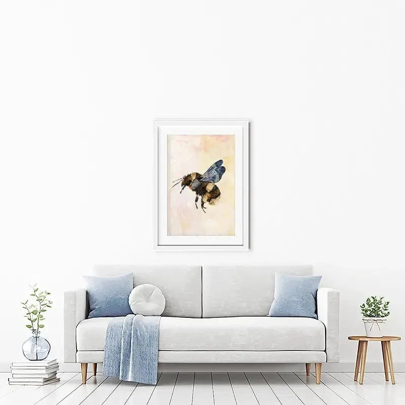 Bee-Kind Framed Art Print Bee-Kind Framed Art Print wall art product Sarah Manovski