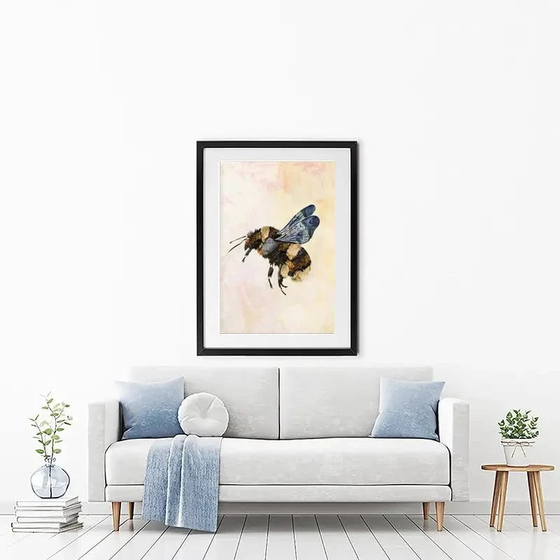 Bee-Kind Framed Art Print Bee-Kind Framed Art Print wall art product Sarah Manovski