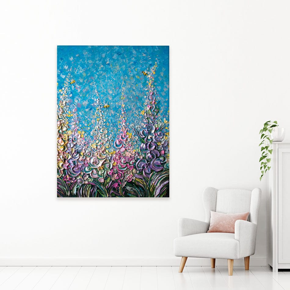 Bee You Canvas Print wall art product Expression By Nada