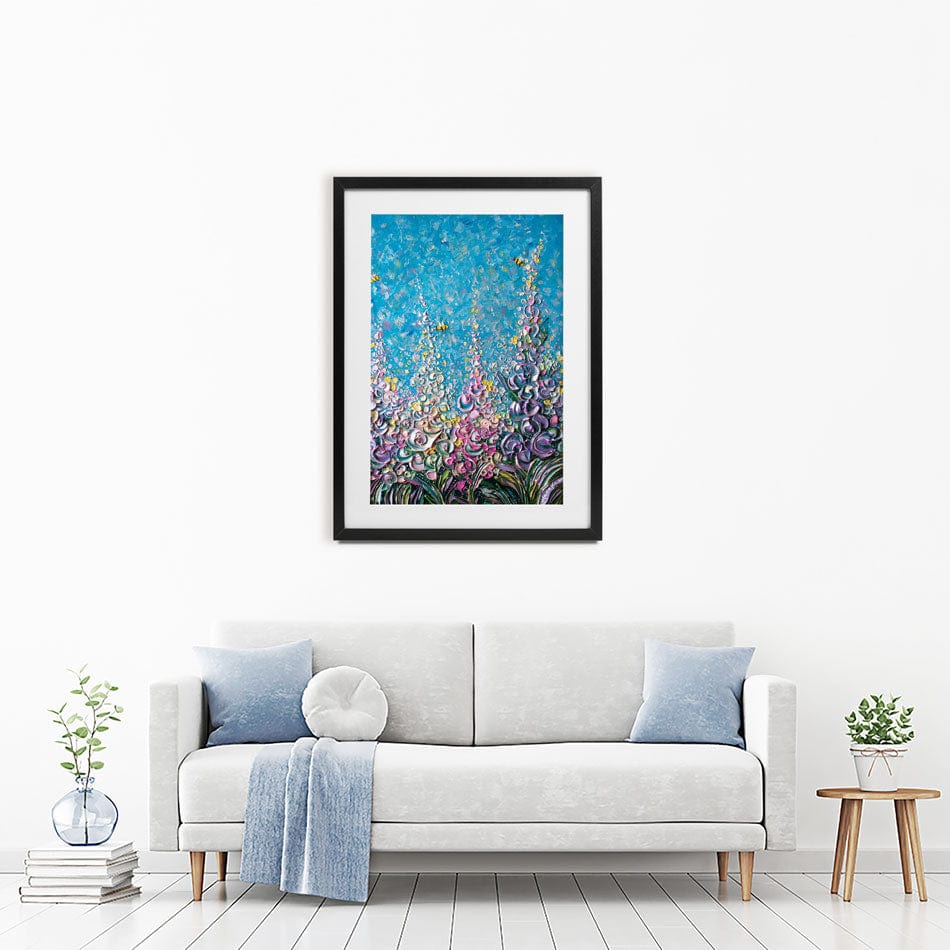 Bee You Framed Art Print wall art product Expression By Nada