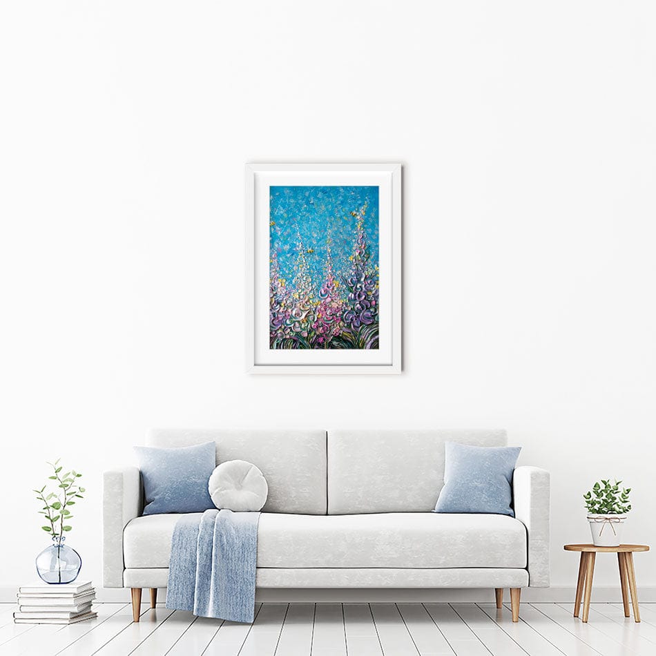 Bee You Framed Art Print wall art product Expression By Nada