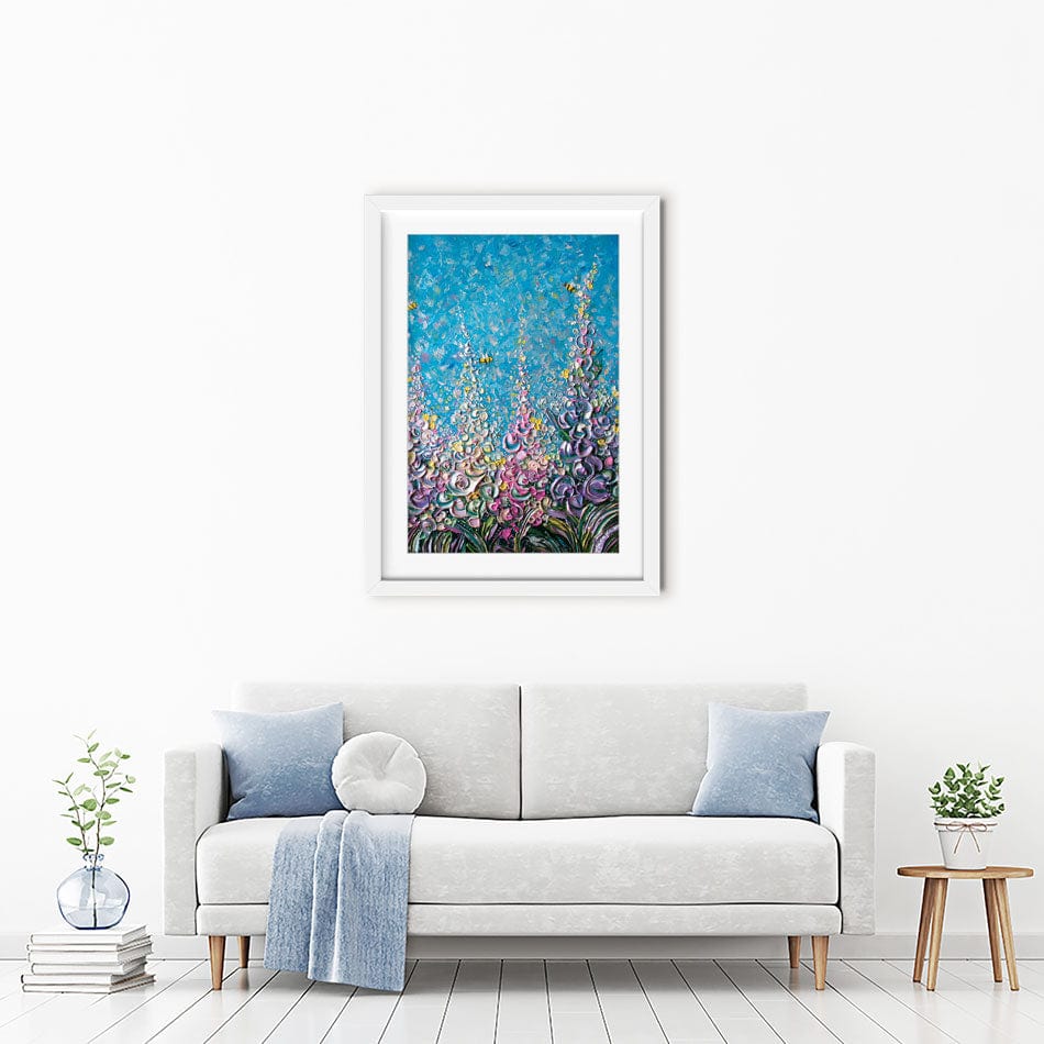 Bee You Framed Art Print wall art product Expression By Nada