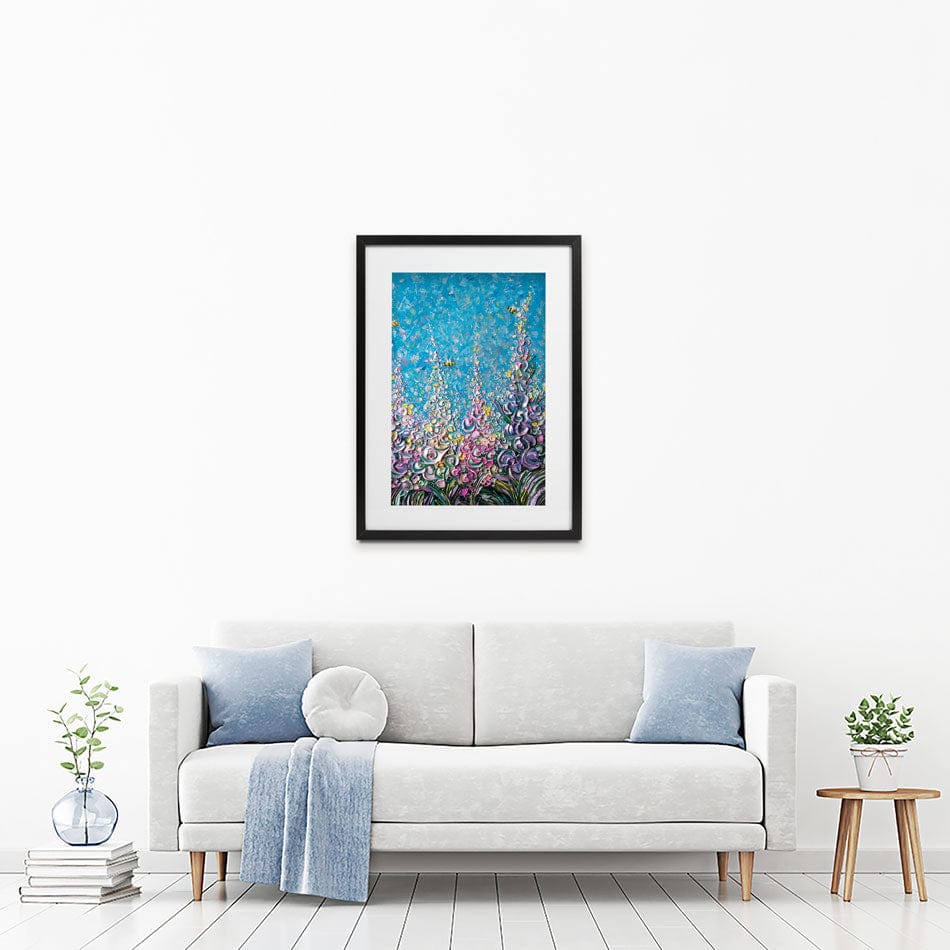 Bee You Framed Art Print wall art product Expression By Nada