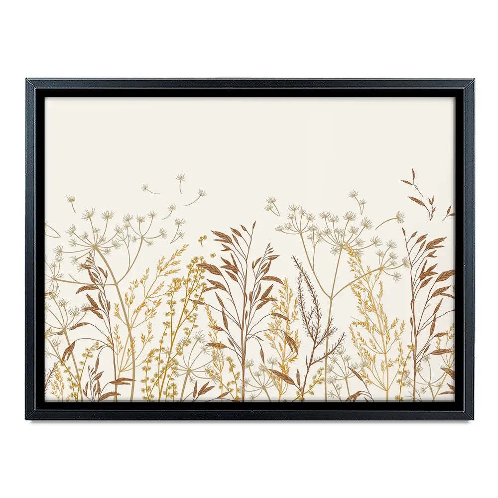 Beige Botanicals Canvas Print Beige Botanicals Canvas Print wall art product Art Print Shop