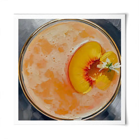 Bellini Cocktail Square Art Print Bellini Cocktail Square Art Print wall art product David Alexander Elder