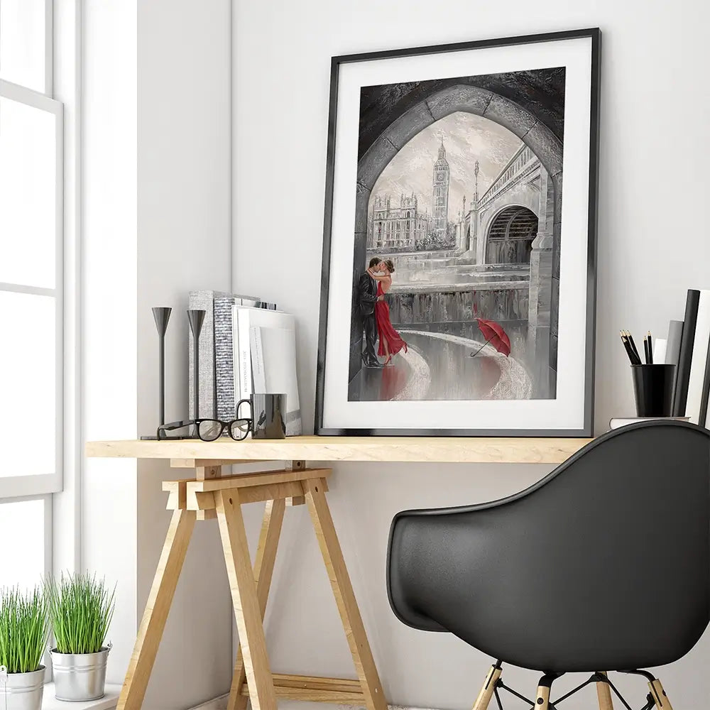 Beneath The Arch Framed Art Print Beneath The Arch Framed Art Print wall art product Isabella Karolewicz