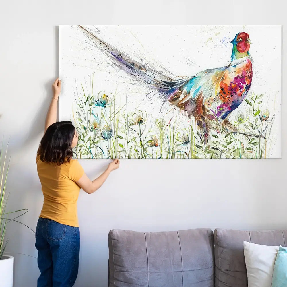 Best Foot Forward Oversized Canvas Print Best Foot Forward Oversized Canvas Print wall art product Nicola Jane Rowles