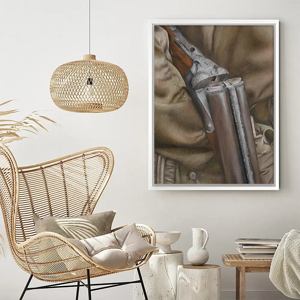 Between The Drives Canvas Print Between The Drives Canvas Print wall art product Georgie Turner