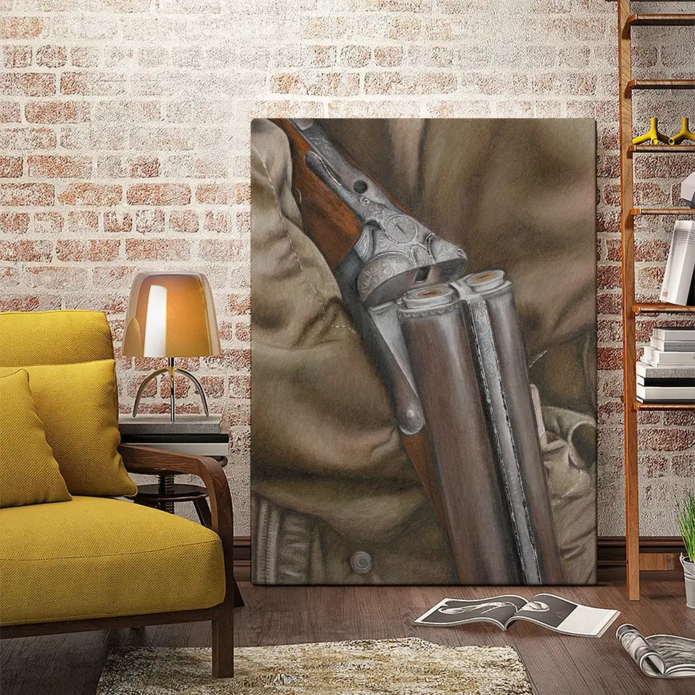 Between The Drives Canvas Print Between The Drives Canvas Print wall art product Georgie Turner