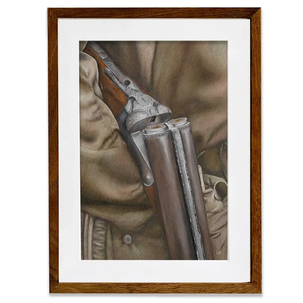 Between The Drives Framed Art Print Between The Drives Framed Art Print wall art product Georgie Turner