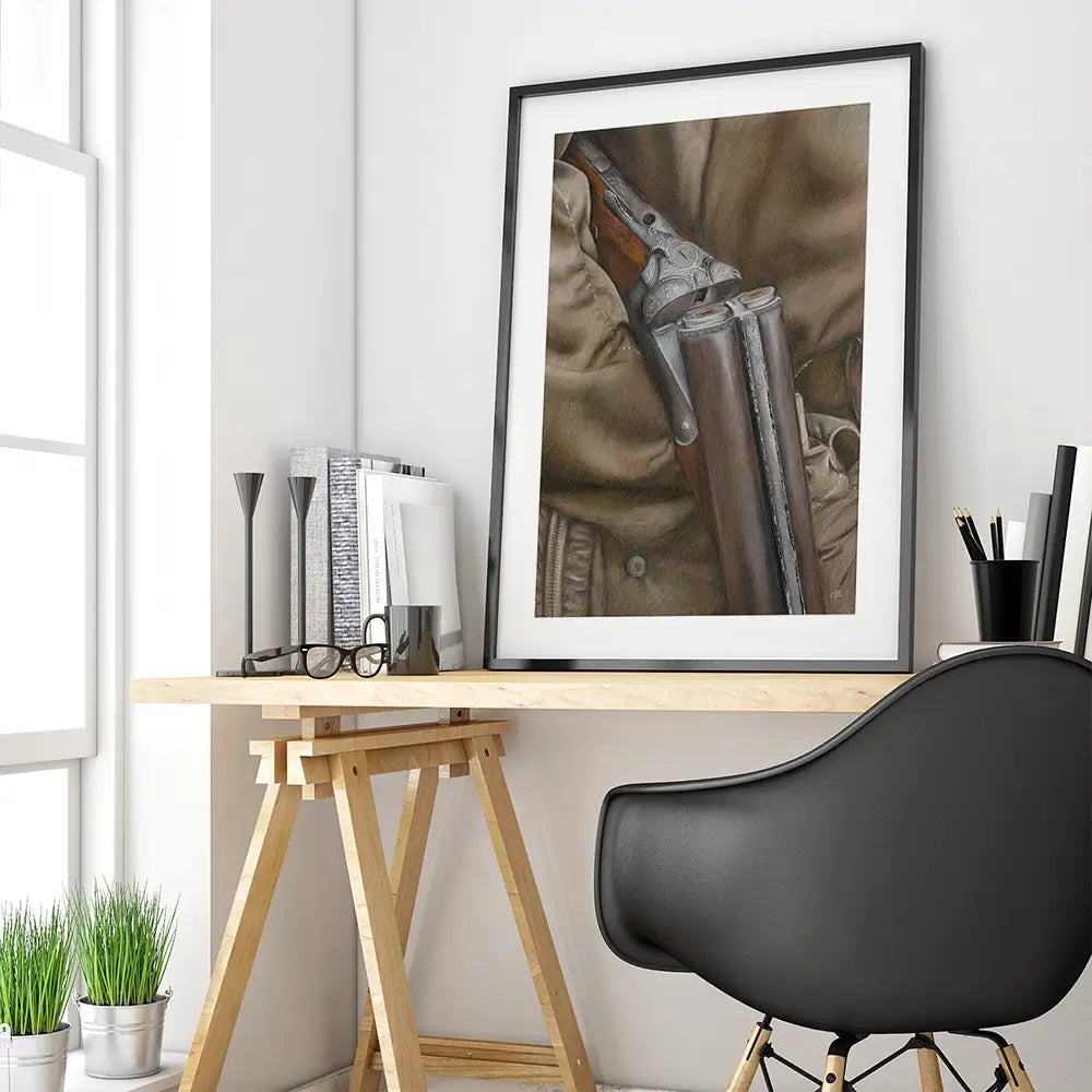 Between The Drives Framed Art Print Between The Drives Framed Art Print wall art product Georgie Turner