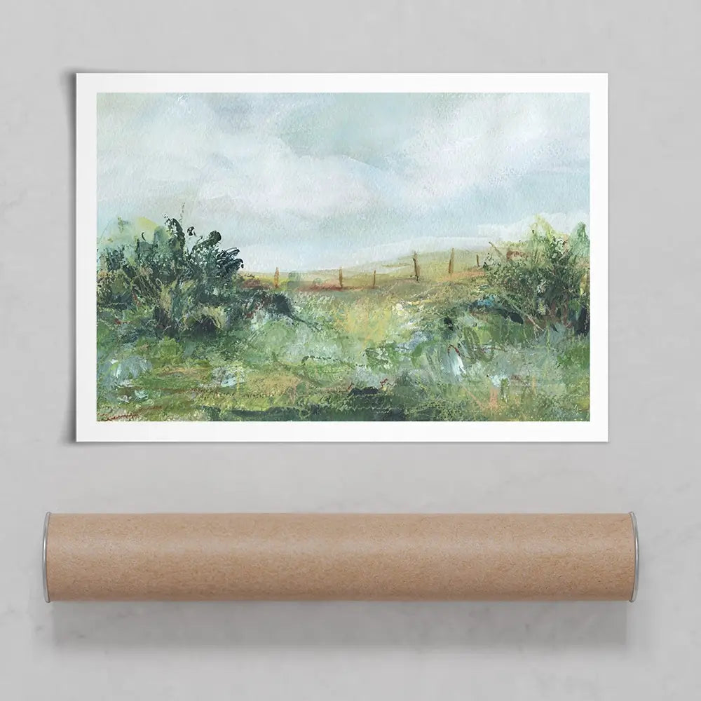 Beyond The Fence 1 Art Print Beyond The Fence 1 Art Print wall art product Carol Robinson
