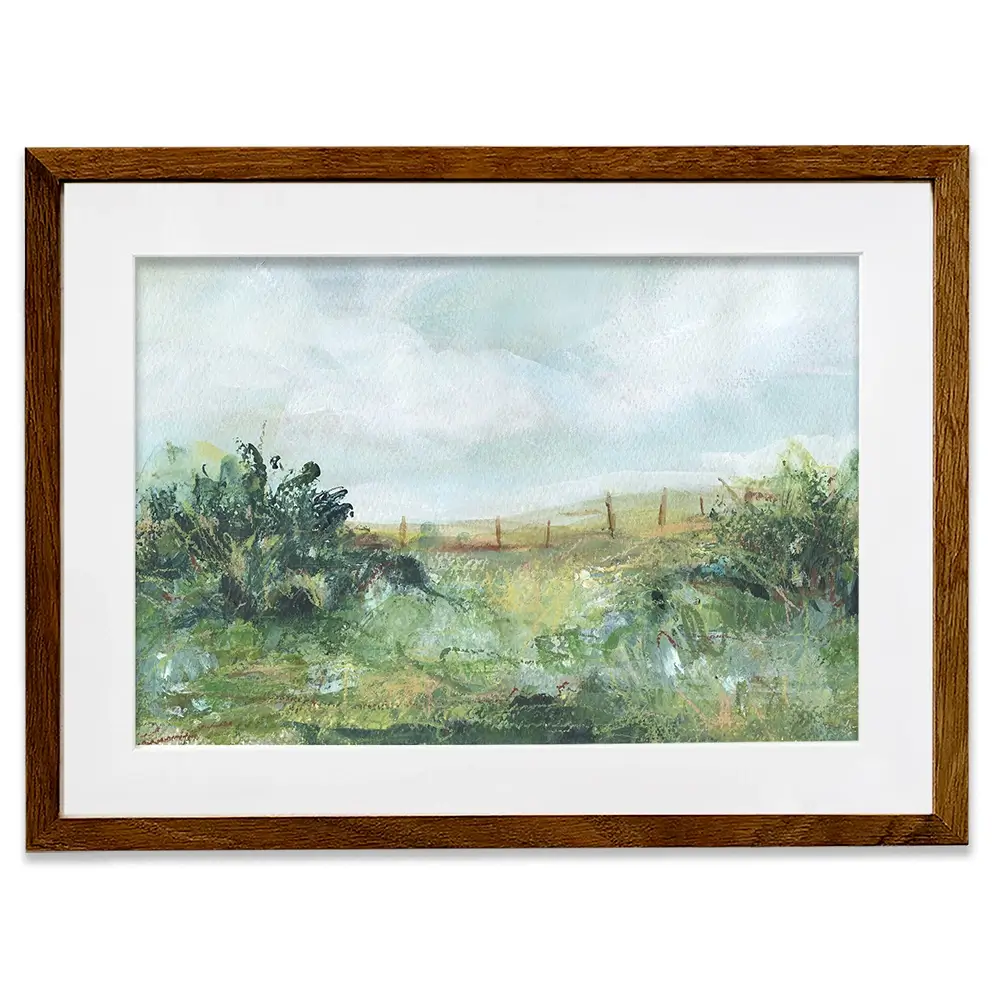 Beyond The Fence 1 Framed Art Print Beyond The Fence 1 Framed Art Print wall art product Carol Robinson