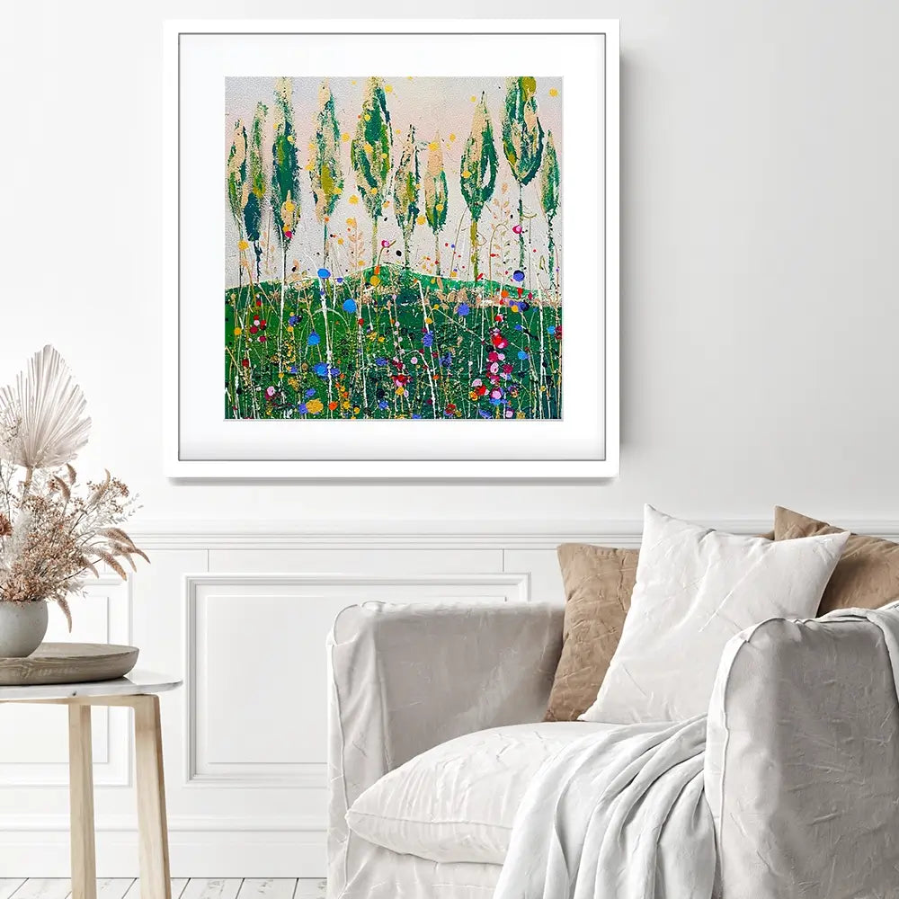 Bianca Square Framed Art Print Bianca Square Framed Art Print wall art product Art Print Shop