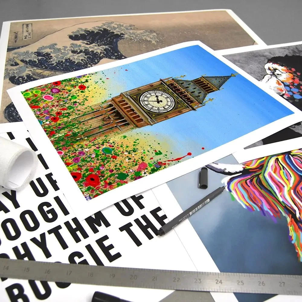 Big Ben Art Print Big Ben Art Print wall art product Jo Gough