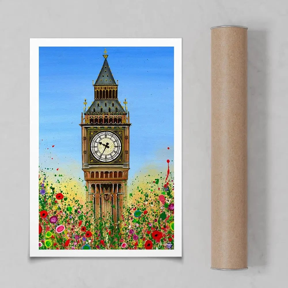 Big Ben Art Print Big Ben Art Print wall art product Jo Gough
