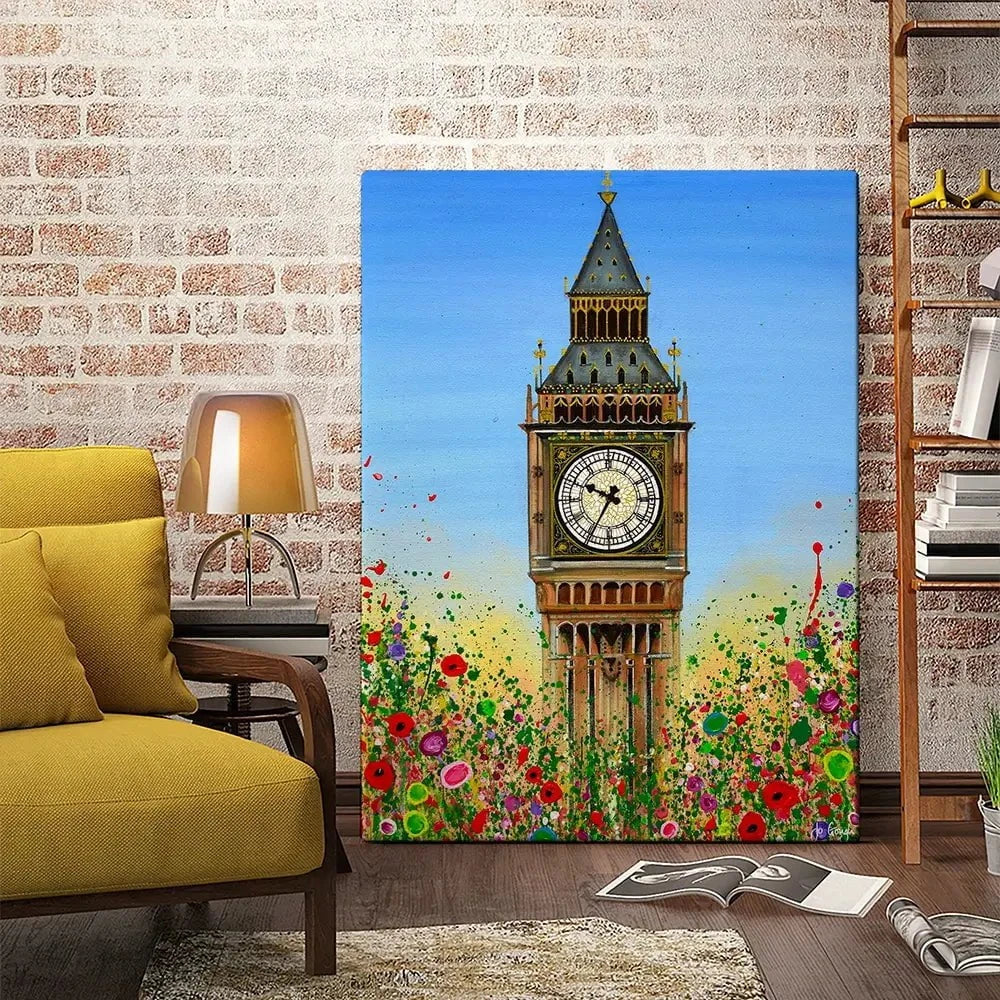 Big Ben Canvas Print Big Ben Canvas Print wall art product Jo Gough