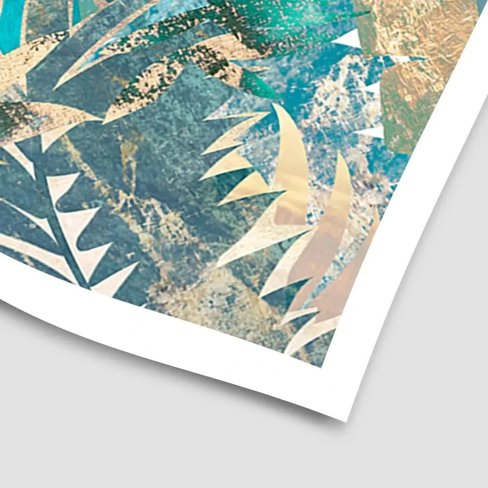 Big Cat Creeping Landscape Art Print Big Cat Creeping Landscape Art Print wall art product Sarah Manovski