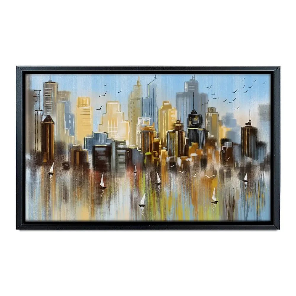 Big City Reflections Canvas Print Big City Reflections Canvas Print wall art product Tim Kats / Shutterstock
