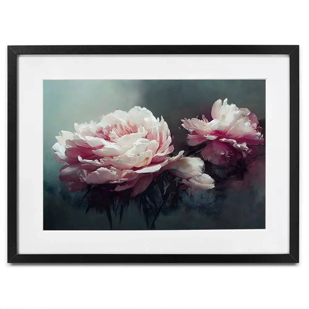 Big Peonies Framed Art Print Big Peonies Framed Art Print wall art product Treechild
