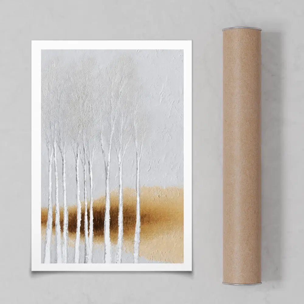 Birch Grove Art Print Birch Grove Art Print wall art product LSR Design Studio - Independent
