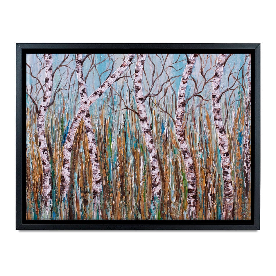 Birches Canvas Print wall art product Olga Tkachyk