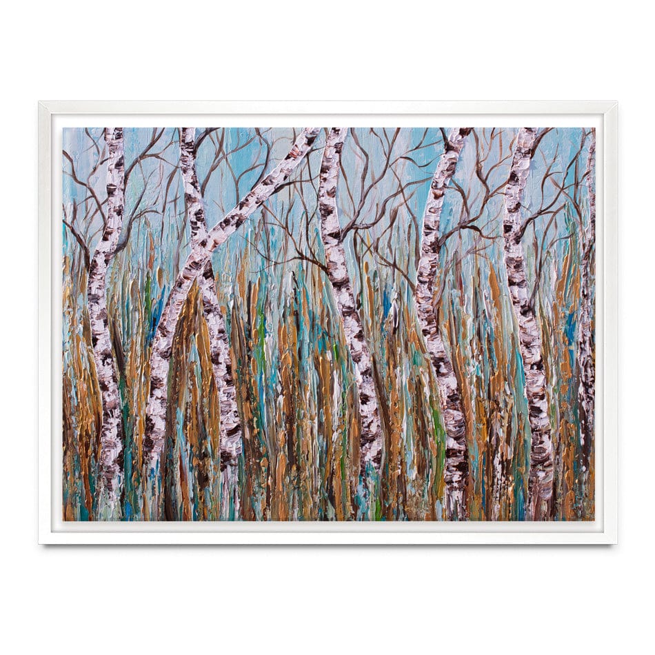 Birches Canvas Print wall art product Olga Tkachyk
