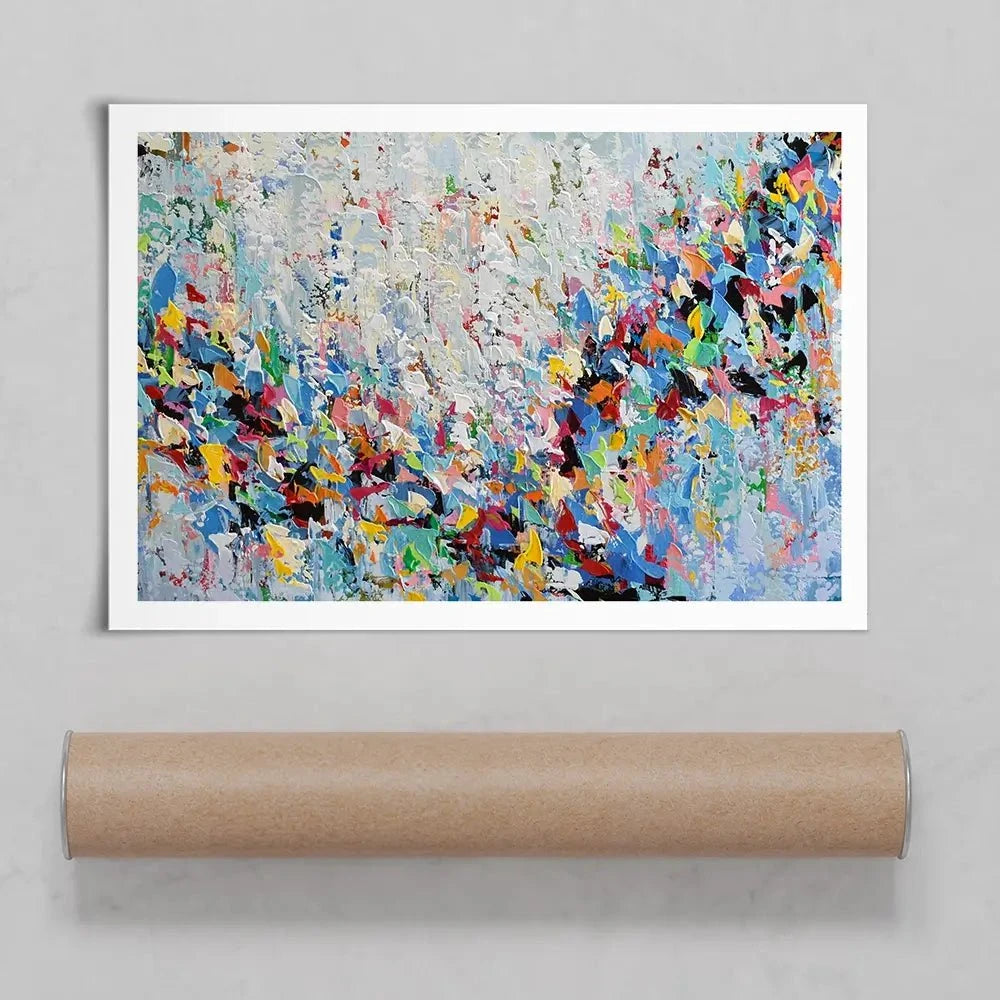 Bird Abstract Art Print Bird Abstract Art Print wall art product Olga Tkachyk