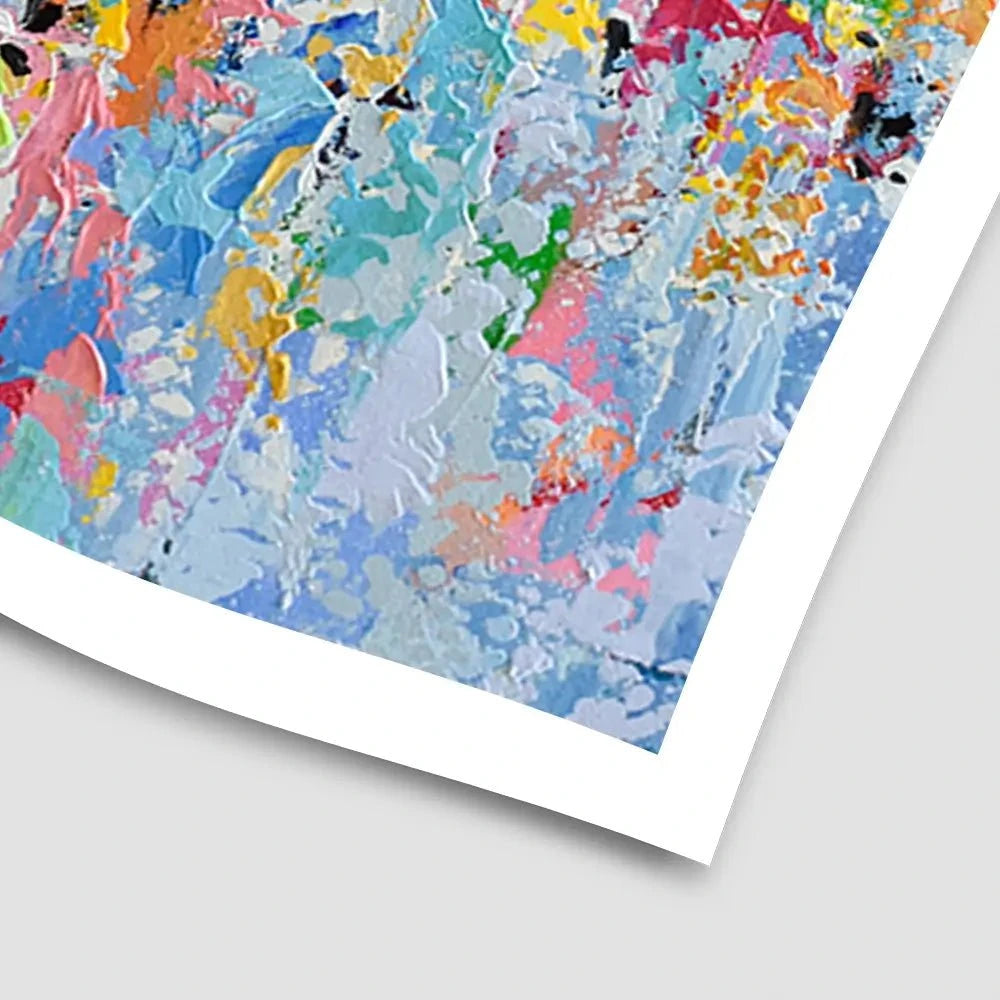 Bird Abstract Art Print Bird Abstract Art Print wall art product Olga Tkachyk