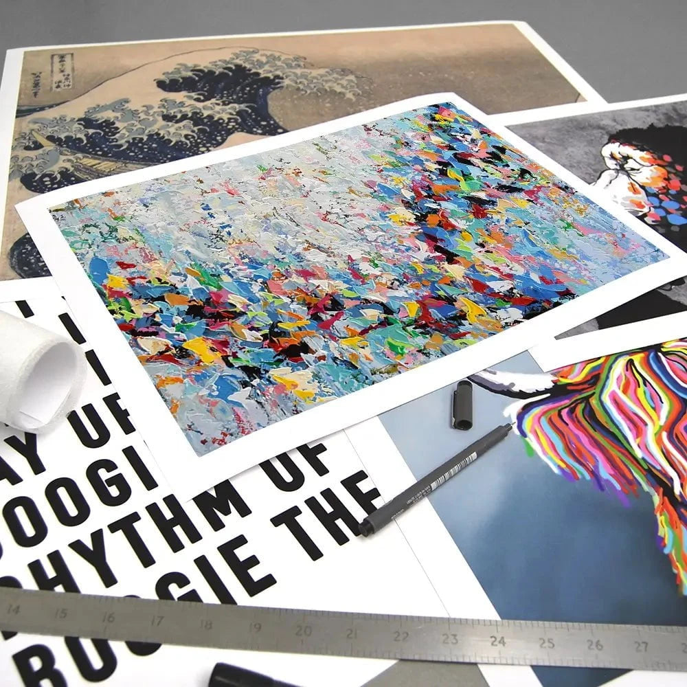 Bird Abstract Art Print Bird Abstract Art Print wall art product Olga Tkachyk