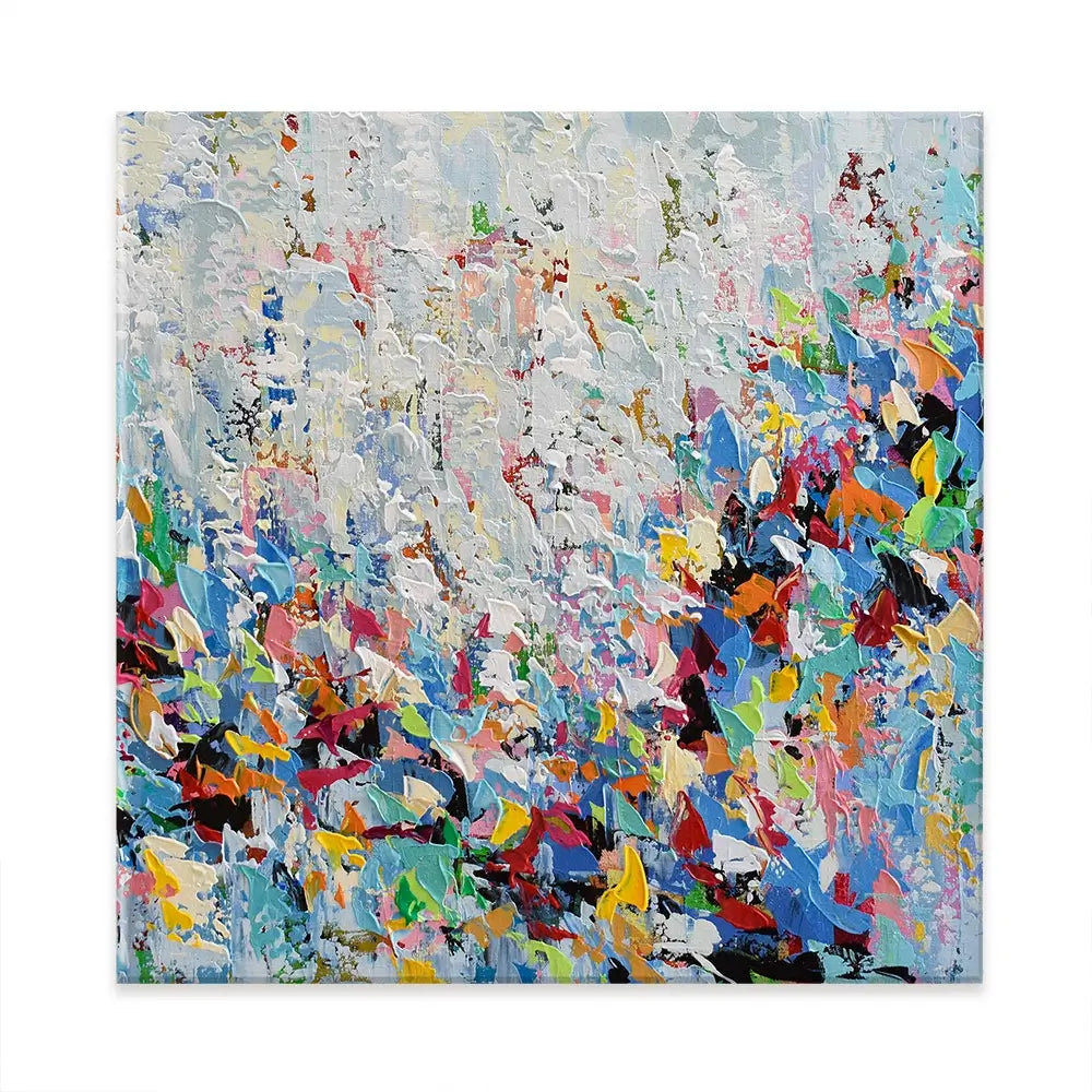 Bird Abstract Square Canvas Print Bird Abstract Square Canvas Print wall art product Olga Tkachyk