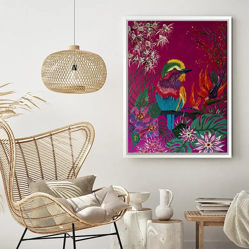 Bird Of Paradise Canvas Print Bird Of Paradise Canvas Print wall art product Jo Mulligan