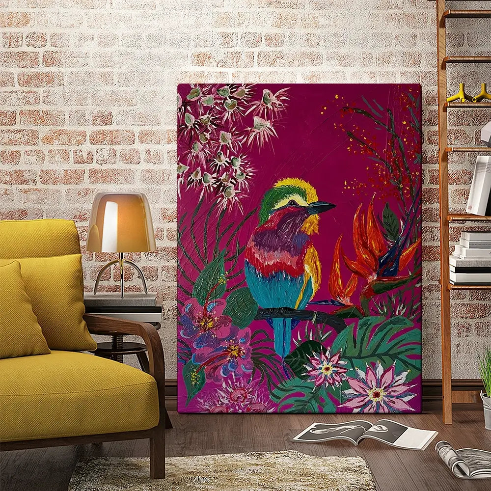 Bird Of Paradise Canvas Print Bird Of Paradise Canvas Print wall art product Jo Mulligan