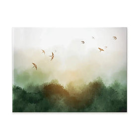 Birds Flying High Canvas Print Birds Flying High Canvas Print wall art product Elina Li / Shutterstock