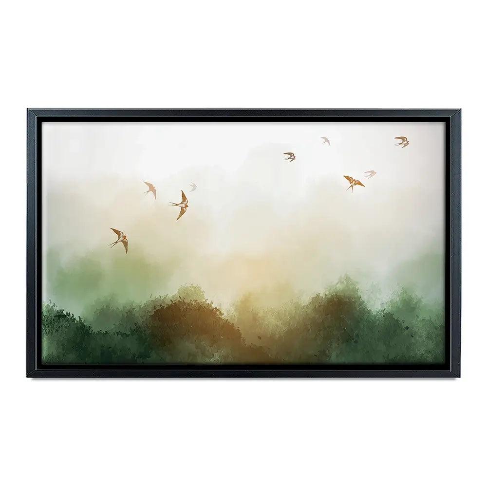 Birds Flying High Oversized Canvas Print Birds Flying High Oversized Canvas Print wall art product Elina Li / Shutterstock