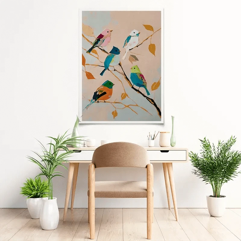 Birds In Wonderland Art Print Birds In Wonderland Art Print wall art product Svetlana Aleynikova