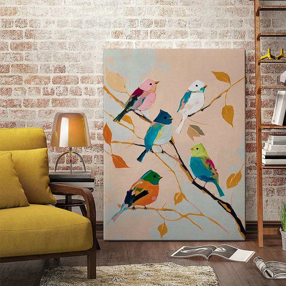 Birds In Wonderland Canvas Print Birds In Wonderland Canvas Print wall art product Svetlana Aleynikova