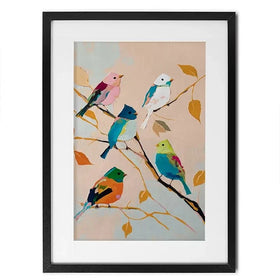 Birds In Wonderland Framed Art Print Birds In Wonderland Framed Art Print wall art product Svetlana Aleynikova