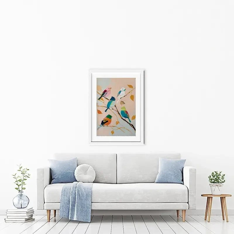 Birds In Wonderland Framed Art Print Birds In Wonderland Framed Art Print wall art product Svetlana Aleynikova