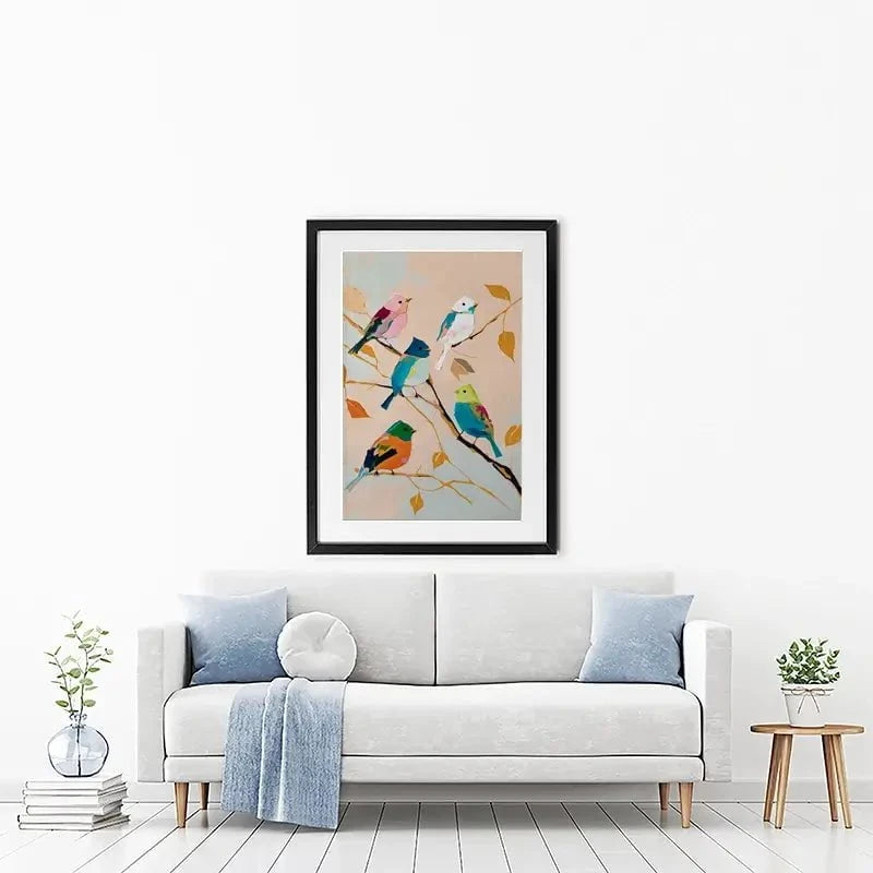 Birds In Wonderland Framed Art Print Birds In Wonderland Framed Art Print wall art product Svetlana Aleynikova