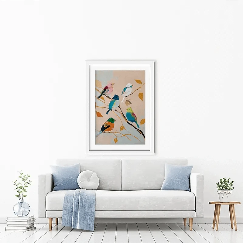 Birds In Wonderland Framed Art Print Birds In Wonderland Framed Art Print wall art product Svetlana Aleynikova