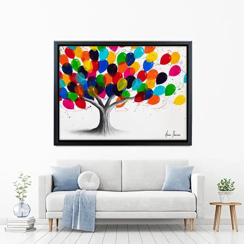 Birthday Tree Canvas Print Birthday Tree Canvas Print wall art product Ashvin Harrison