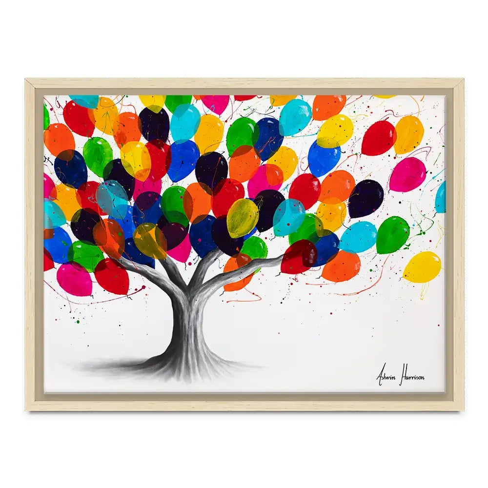 Birthday Tree Canvas Print Birthday Tree Canvas Print wall art product Ashvin Harrison