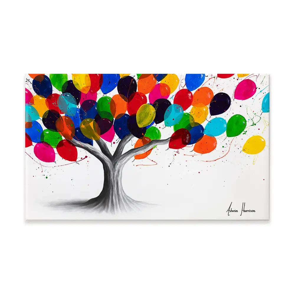 Birthday Tree Canvas Print Birthday Tree Canvas Print wall art product Ashvin Harrison