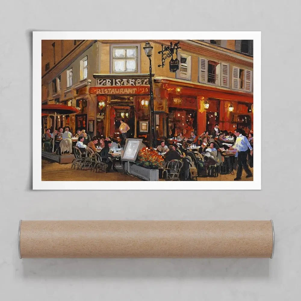 Bistro 1 Art Print Bistro 1 Art Print wall art product Tim O'Toole